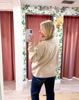 Falling Leaves Sweater-Beige