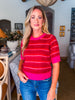 Avanti Stripe Sweater Top