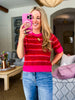 Avanti Stripe Sweater Top