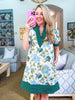 Enchanting Florals Mini Dress