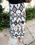 Midnight in Jaipur Midi Skirt
