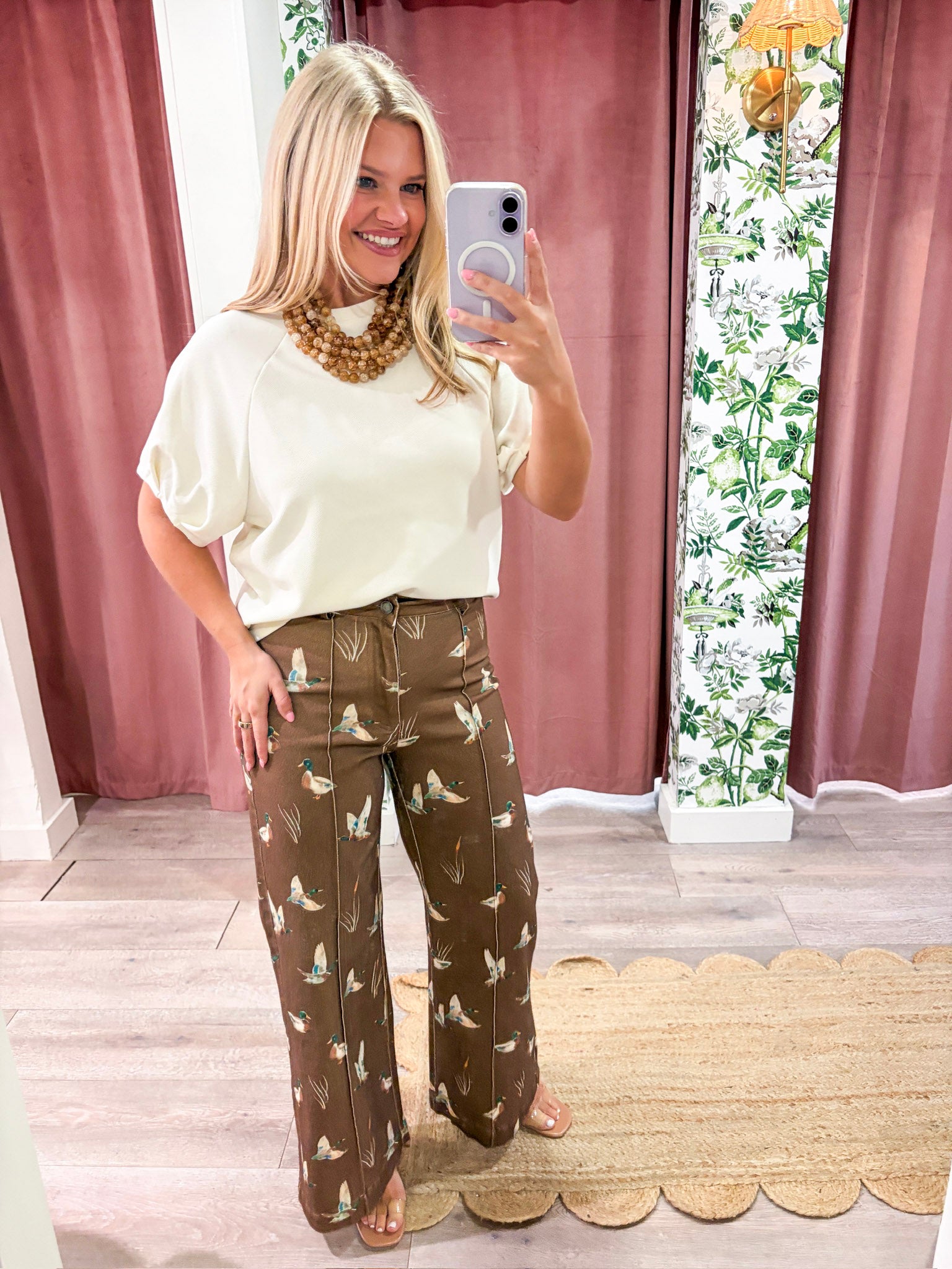 Mallard Meadow Wide Leg Jeans