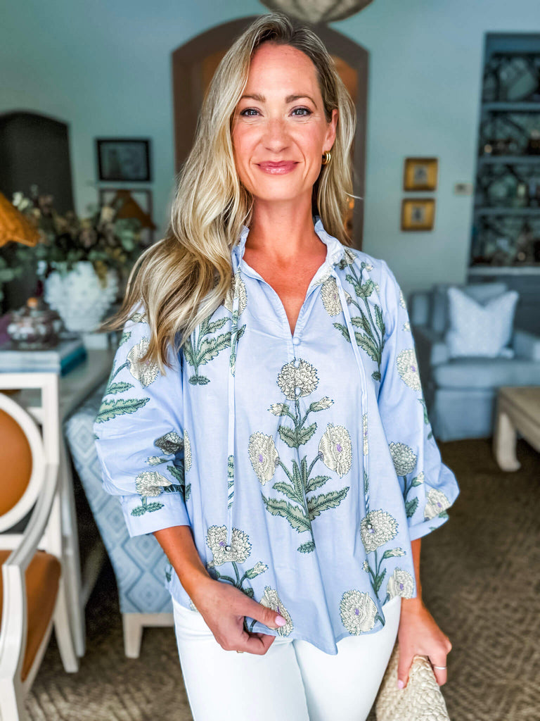 Dreaming Of Dahlias Top