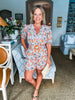 Romantic Walks Belted Romper