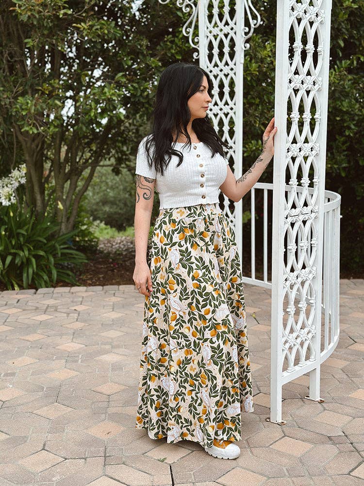 Playa Del Carmen Maxi Skirt