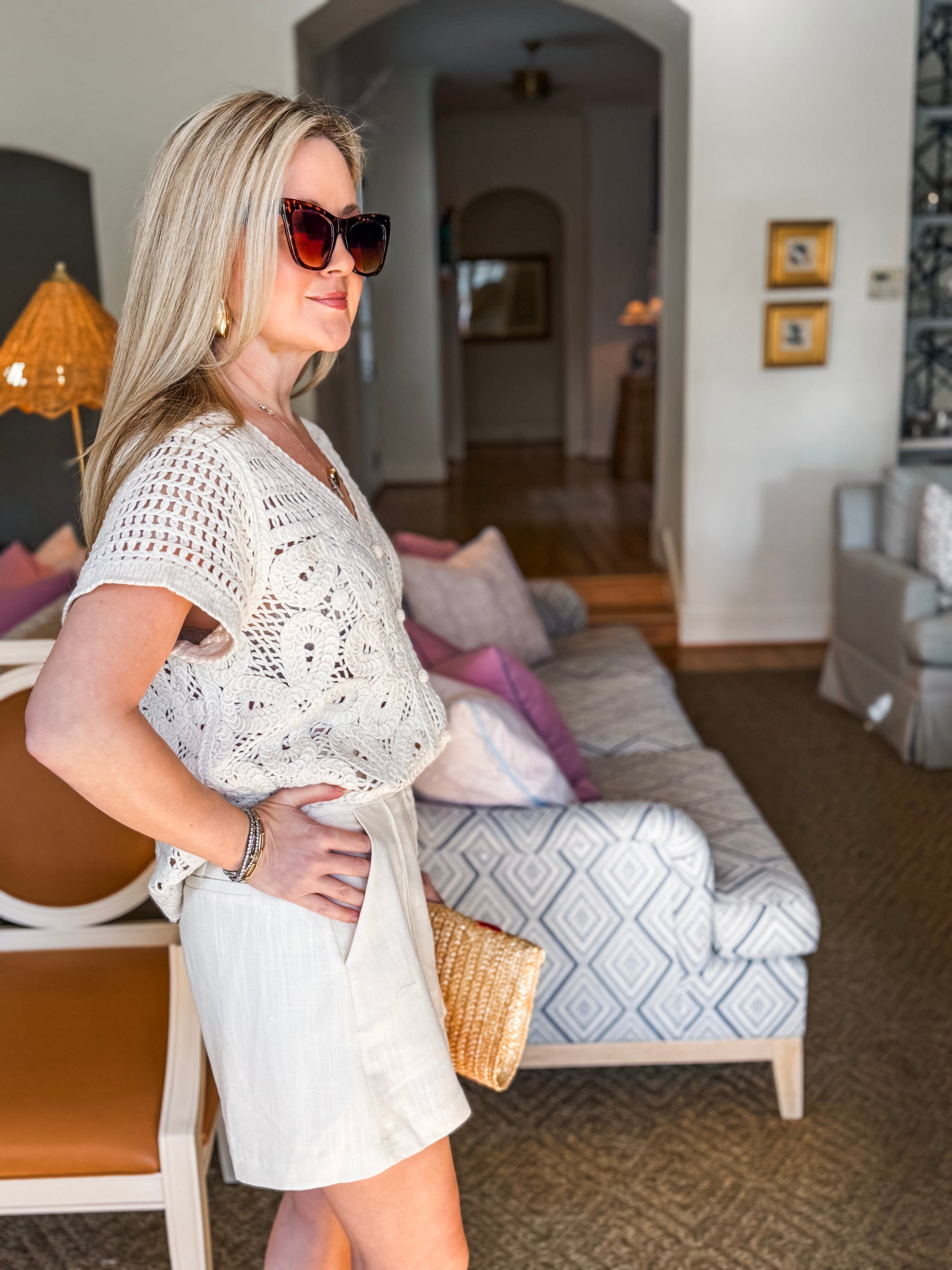 Sunpetal Crochet Top