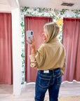 Trailside Funnel Neck Jacket-Khaki