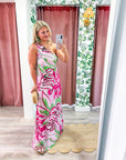 Hibiscus Haven Maxi Dress