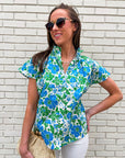 Panama Views Floral Top