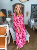 Modern Romance Floral Midi Dress