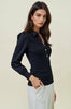 Urban Frontier Mixed Media Top