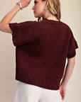 Woodland Charm Sweater-Brown