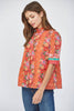 Sienna Florals Button Down Top