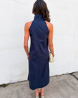 She’s a Ten Midi Dress-Navy