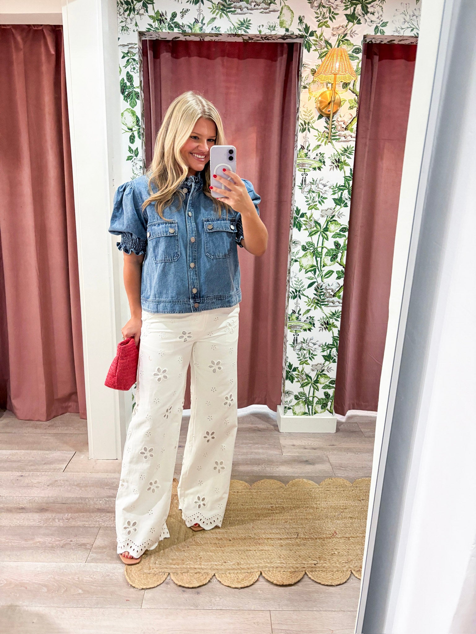 Darling Denim Puff Sleeve Jacket