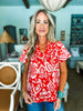 Hazen Floral Top