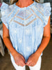English Garden Eyelet Top