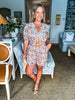 Romantic Walks Belted Romper