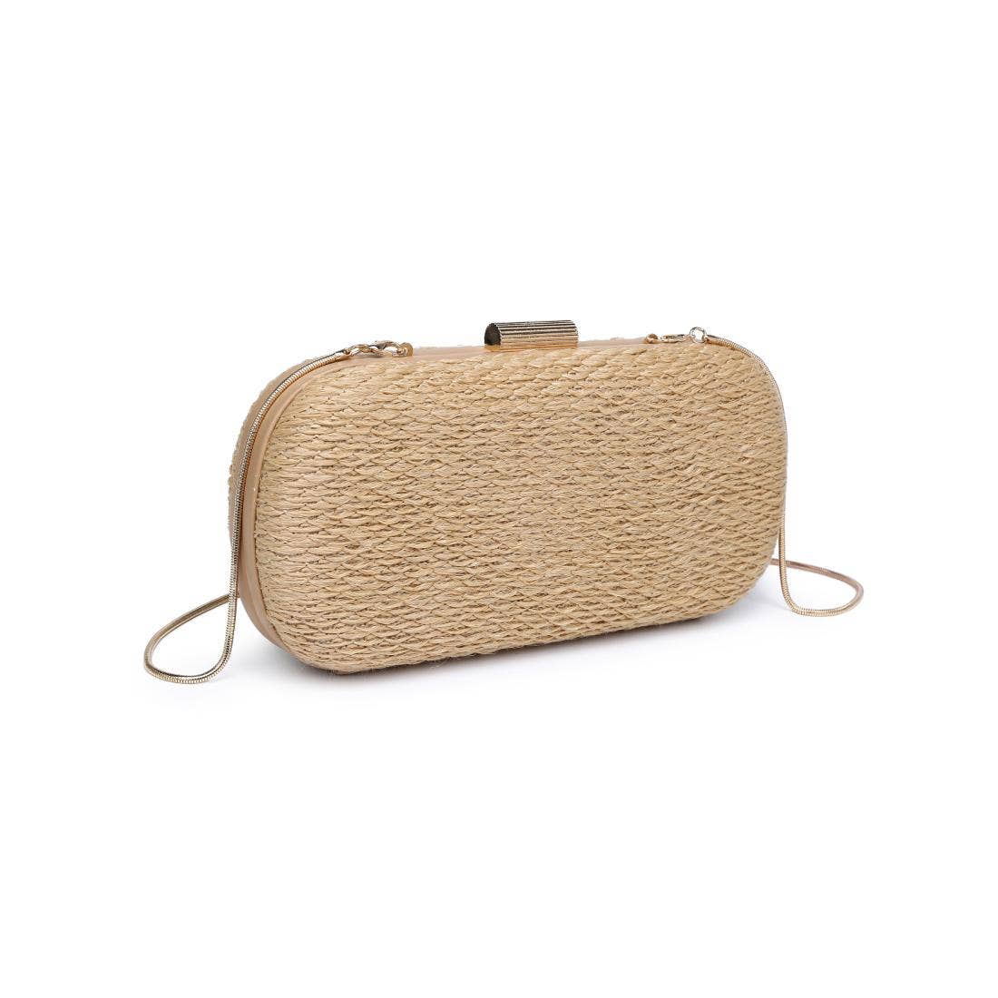 Quinn Evening Bag-Natural