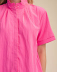 Daylight Bloom Mini Dress-Pink