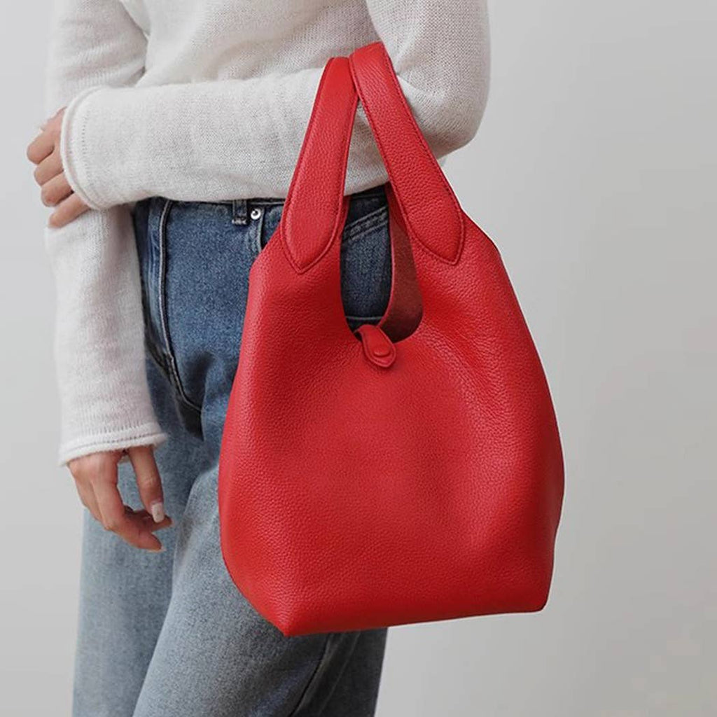 Grab and Go Handbag-Red