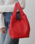 Grab and Go Handbag-Red