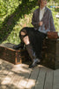 Horse Knit Sweater-Dark Gray
