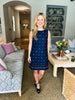 Starburst Embellished Denim Dress