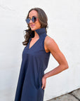 She’s a Ten Midi Dress-Navy