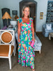Tiki Time Maxi Dress