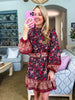 Vineyard Luxe Belted Mini Dress