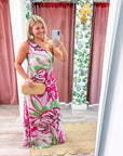 Hibiscus Haven Maxi Dress