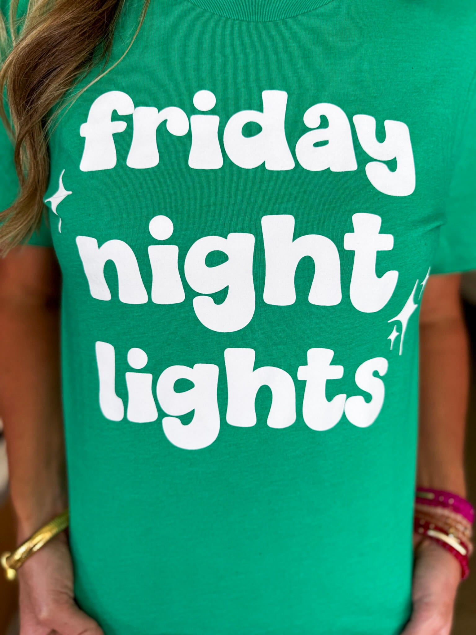 Friday Night Lights Tee-Green