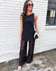 Island Chic Lace Pants Set