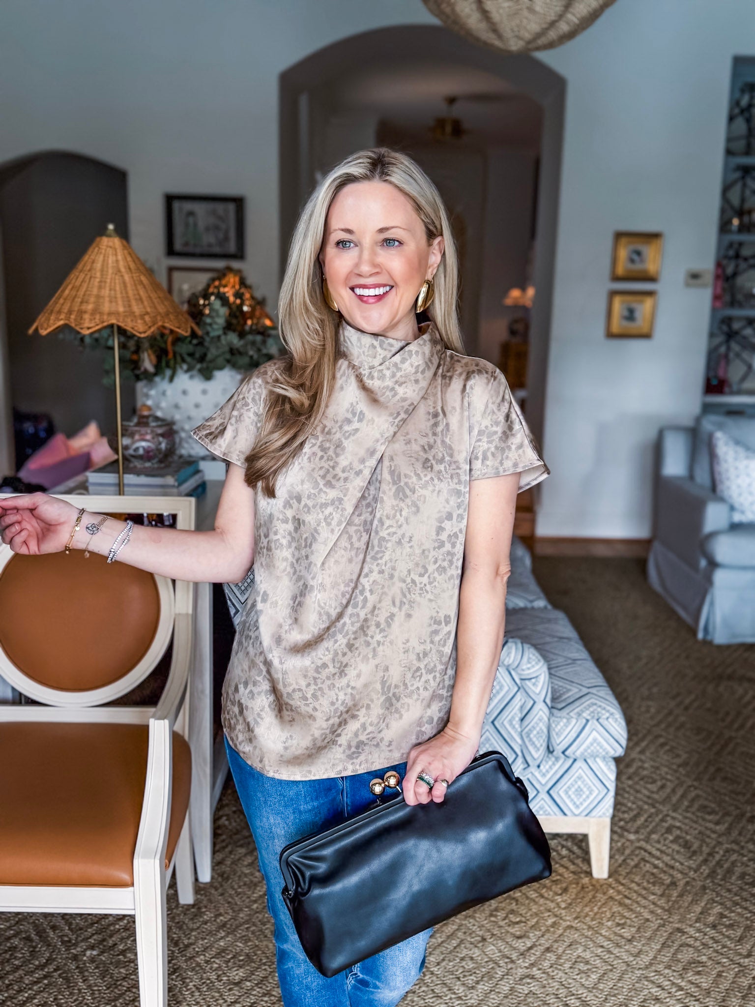 Wild Whisper Draped Top