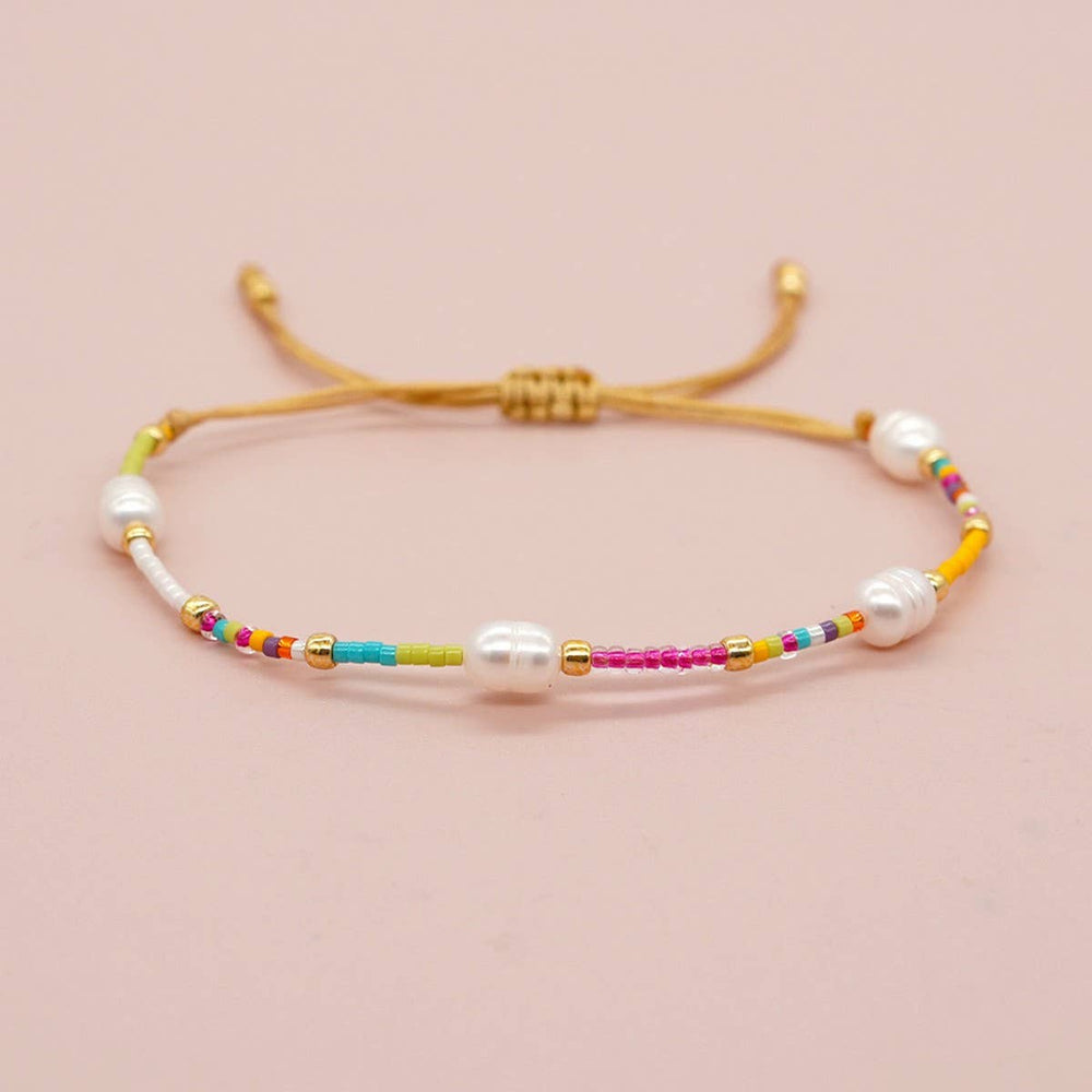 Colorful Rice Bead Bracelet