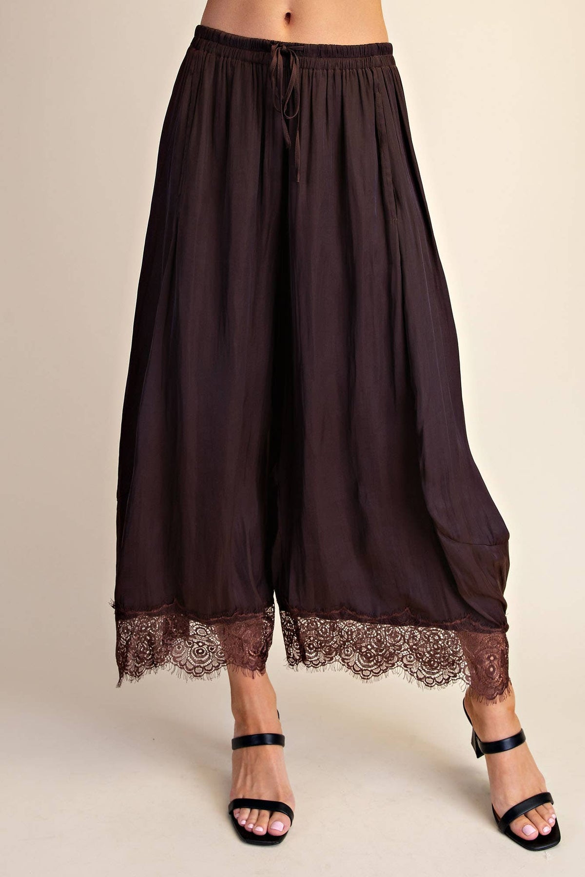 Arabian Nights Balloon Pants-Brown