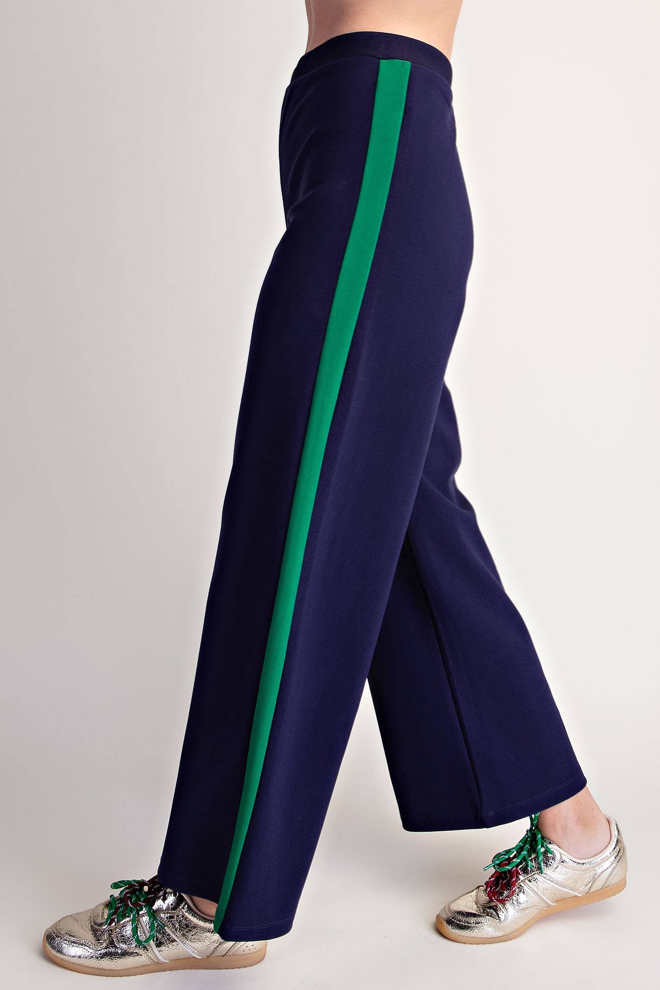 Soft Motion Pull On Pants-Navy