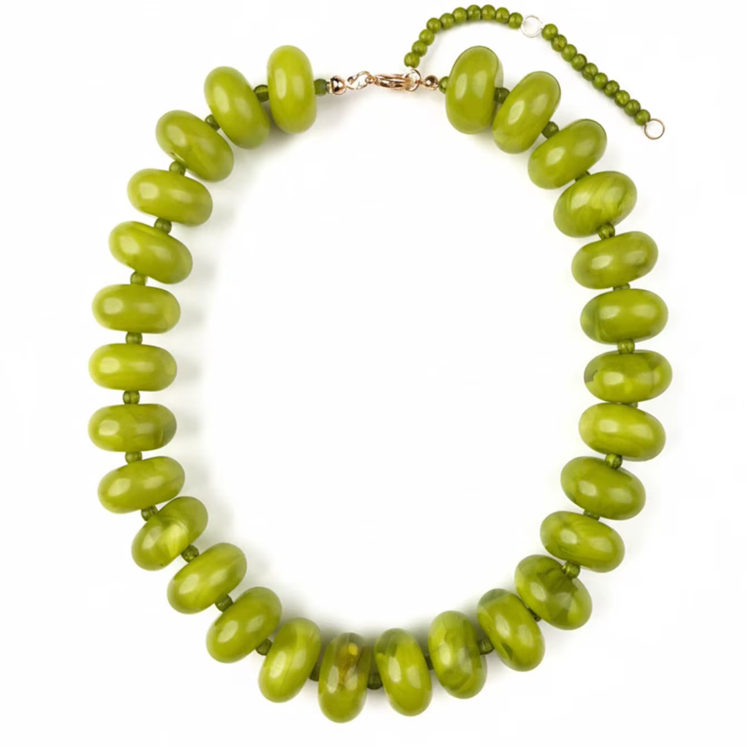 Bentley Necklace-Olive