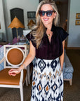 Santana Bridge Button Down Top