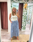 Sunset Sway Midi Skirt