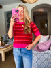 Avanti Stripe Sweater Top