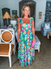 Tiki Time Maxi Dress