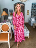Modern Romance Floral Midi Dress