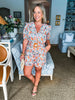 Romantic Walks Belted Romper