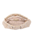 Breeze Woven Clutch-Natural