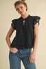 Lovely Time Eyelet Top