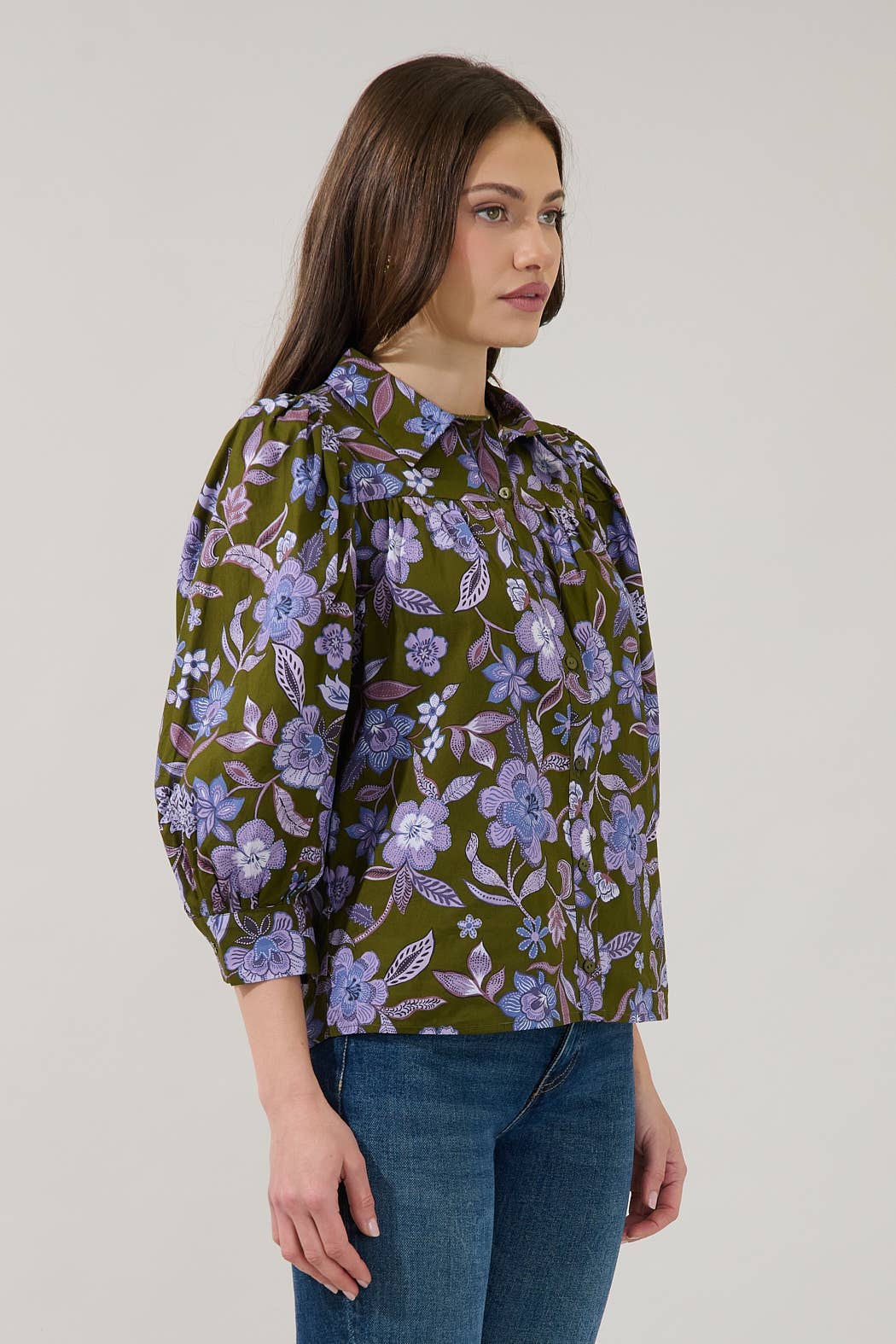 Fae Whisper Floral Top