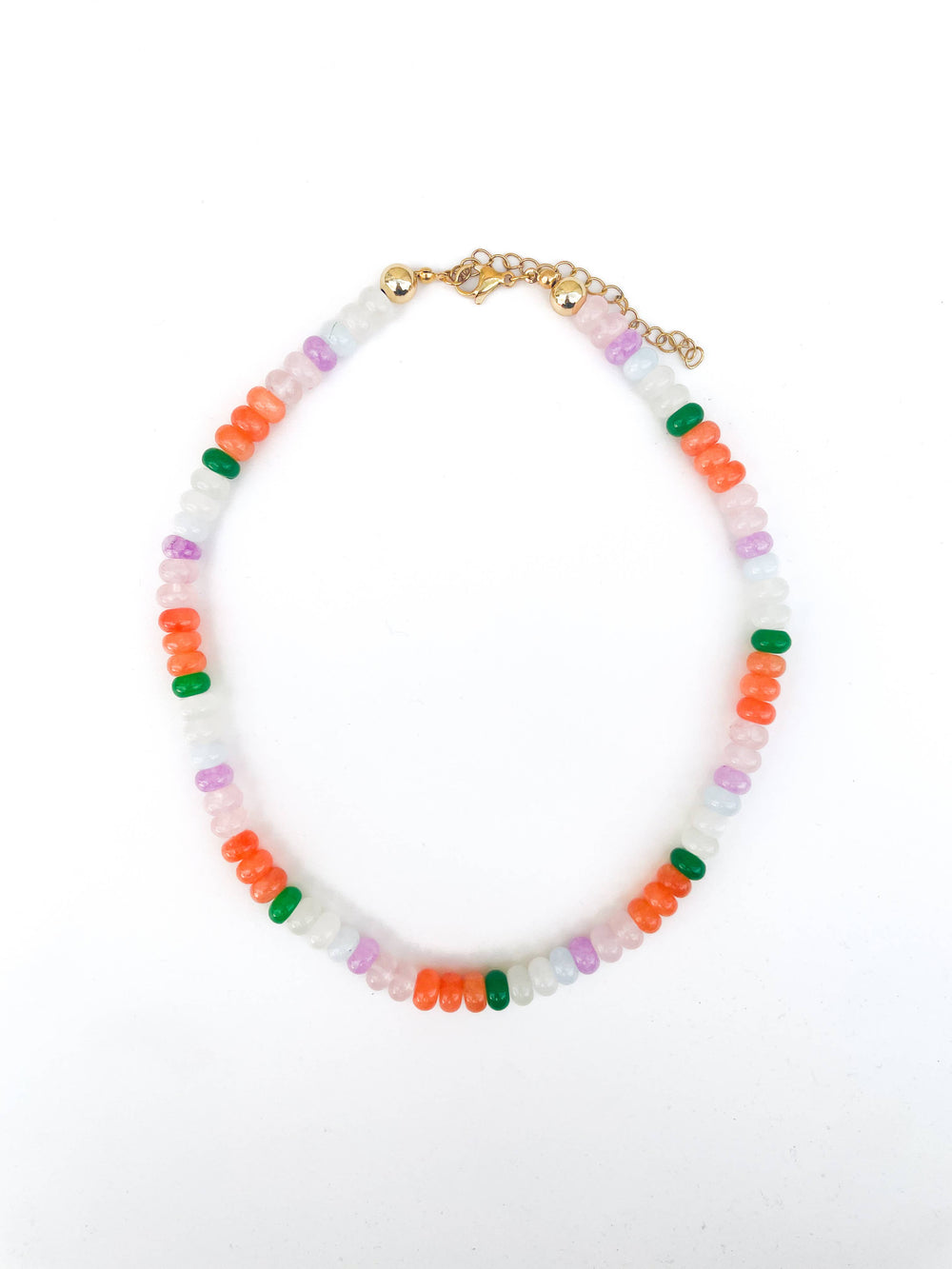 Lauren Rainbow Bead Necklace