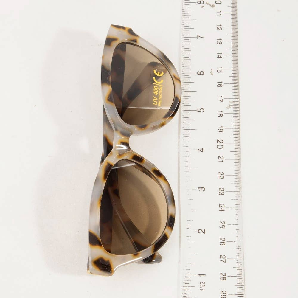 Mia Sunglasses-Gray/Brown